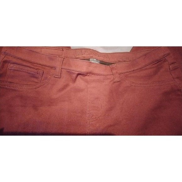 Massini – Burgundy Jegging Pants - Picture 6 of 7